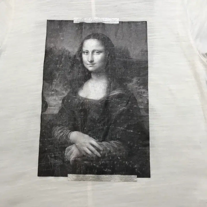 [BUNJANG] Off-White Mona Lisa Print T-Shirt / [[S(실 M)] 오프화이트(OFF WHITE) 모나리자 반팔티@311