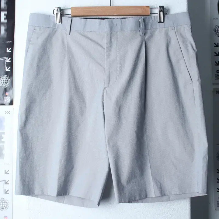 [BUNJANG] Jill Stuart Shorts Big Size Grey / (2XL-3XL) 질스튜어트 반바지 팬츠 빅사이즈 그레이-25FC