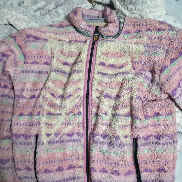 [BUNJANG] Kapital Fleece Size 3 Pink / 캐피탈 플리스 3사이즈 핑크
