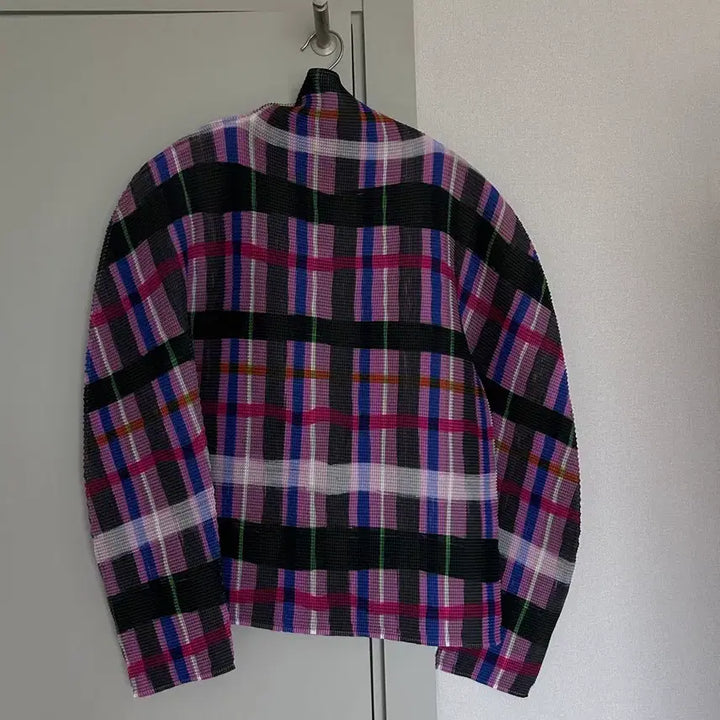 [BUNJANG] Me Issey Miyake Patterned Stretch Top / 미 이세이미야케 패턴 스트레치 탑