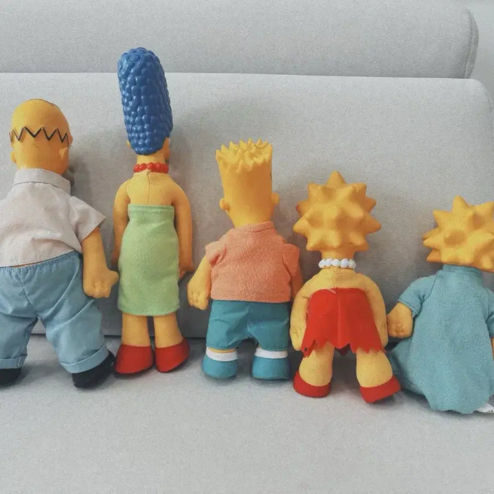 [BUNJANG] The Simpsons Family Doll Set / 심슨 가족 인형 세트