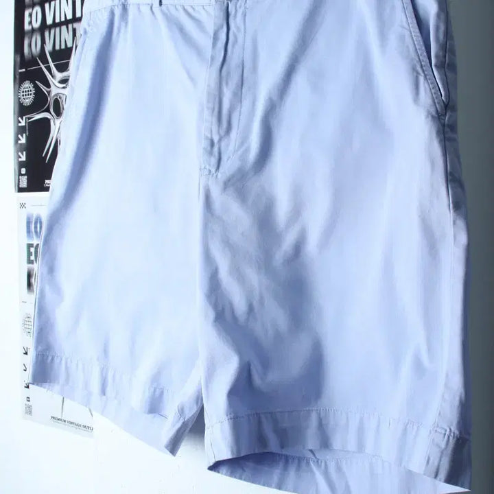 [BUNJANG] Polo Ralph Lauren Big Size Shorts - Light Blue (2XL-3XL) / (2XL-3XL) 폴로 랄프로렌 반바지 팬츠 빅사이즈 연블루-25FF