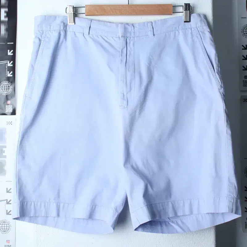 [BUNJANG] Polo Ralph Lauren Big Size Shorts - Light Blue (2XL-3XL) / (2XL-3XL) 폴로 랄프로렌 반바지 팬츠 빅사이즈 연블루-25FF