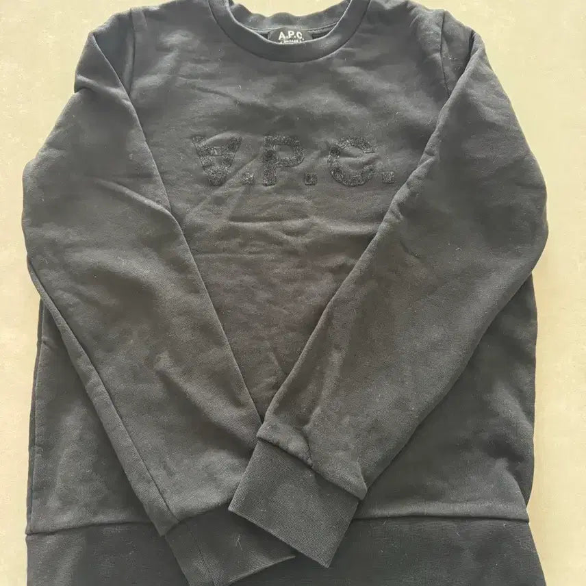 [BUNJANG] A.P.C. Sweatshirt Black / 아페세 멘투맨