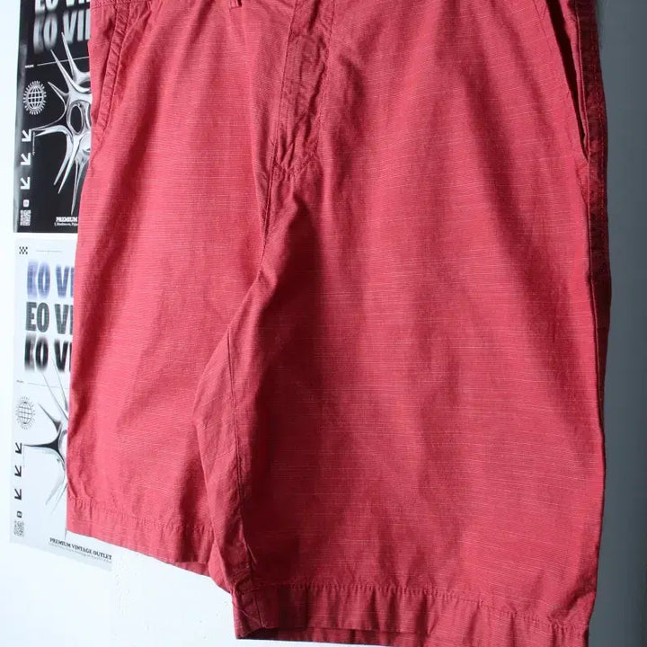 [BUNJANG] Tommy Hilfiger Big Size Red Shorts Pants (XL-4XL) / (3XL-4XL) 타미힐피거 반바지 팬츠 빅사이즈 레드-2601