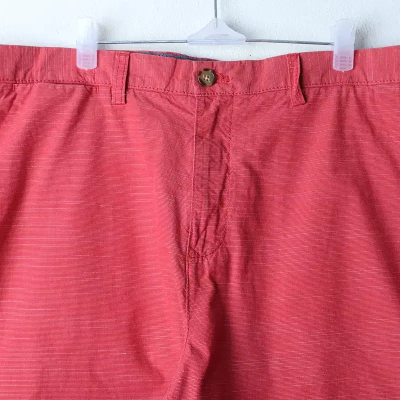 [BUNJANG] Tommy Hilfiger Big Size Red Shorts Pants (XL-4XL) / (3XL-4XL) 타미힐피거 반바지 팬츠 빅사이즈 레드-2601