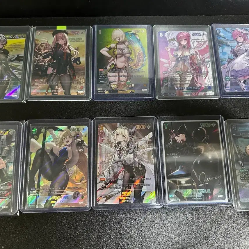 [BUNJANG] Nibel Arena Nikke Signed Card Bundle Set / 니벨아레나 니케 싸인카드 일괄 판매힙니다