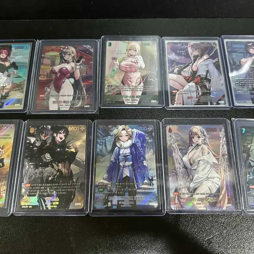 [BUNJANG] Nibel Arena Nikke Signed Card Bundle Set / 니벨아레나 니케 싸인카드 일괄 판매힙니다