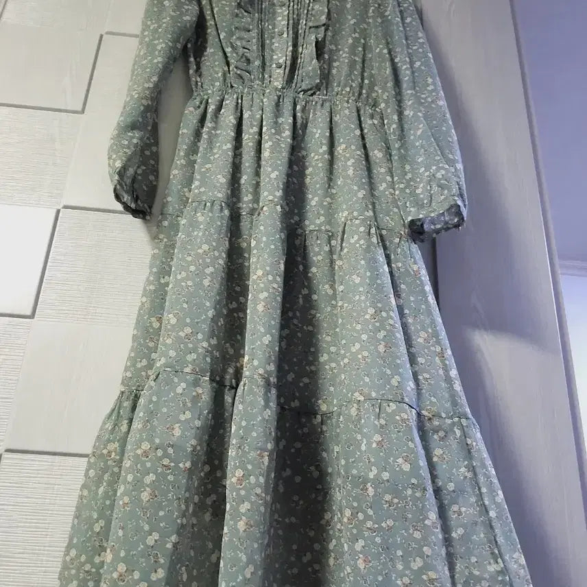 [BUNJANG] 8seconds Chiffon Long Dress / 8세컨즈 쉬폰 롱원피스