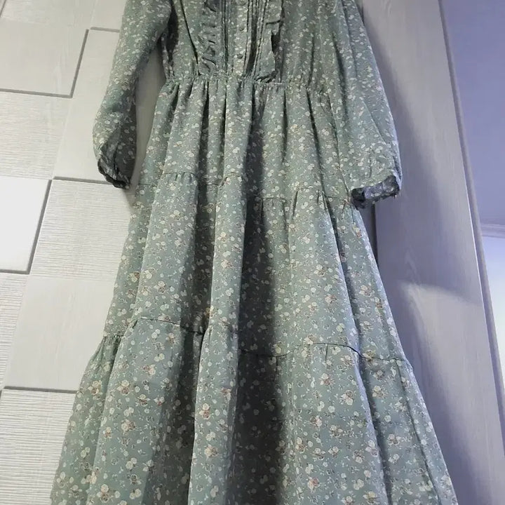 [BUNJANG] 8seconds Chiffon Long Dress / 8세컨즈 쉬폰 롱원피스