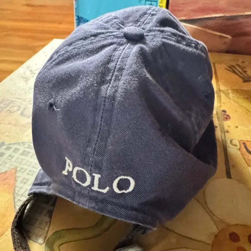 [BUNJANG] Polo Ralph Lauren Couple Baseball Caps (Navy &amp; Red) / 폴로 랄프로렌 네이비 / 레드 커플 캡모자