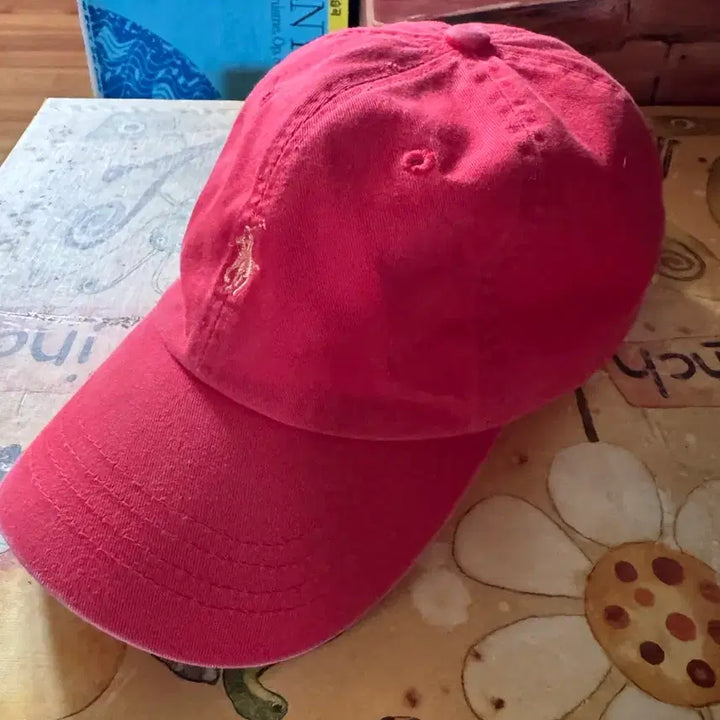 [BUNJANG] Polo Ralph Lauren Couple Baseball Caps (Navy &amp; Red) / 폴로 랄프로렌 네이비 / 레드 커플 캡모자