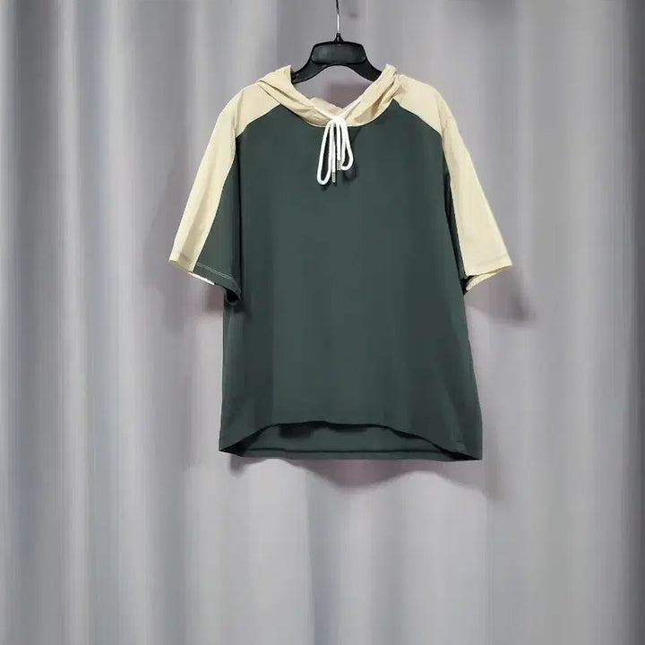 [BUNJANG] Colorblock Hooded Windbreaker / 바람막이 배색  후드 티