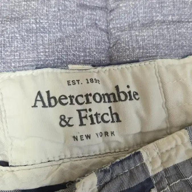 [BUNJANG] Abercrombie &amp; Fitch Plaid Shorts Size 34 / 아베크롬비 체크 반바지 34사이즈