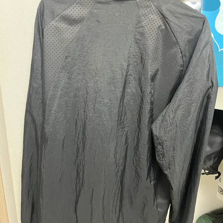 [BUNJANG] Jordan Black Windbreaker Jumper Size S / 조던 블랙 바람막이 점퍼 S