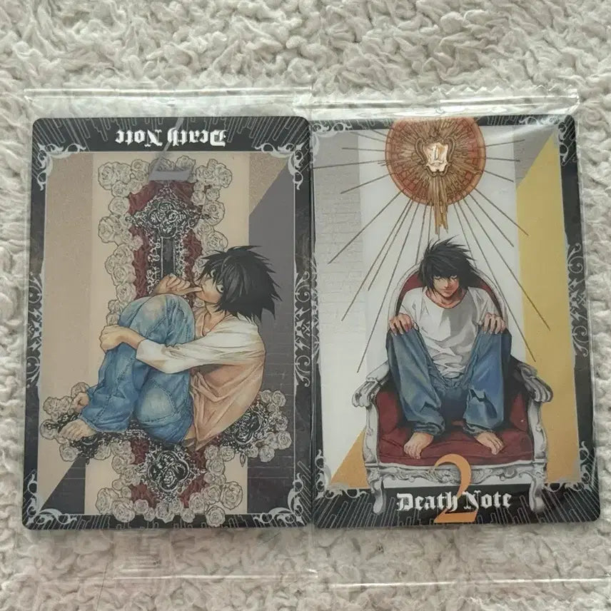 [BUNJANG] Death Note L Wafer Card Bundle Set (Sealed) / 미개봉 데스노트 엘 웨하스 카드 일괄