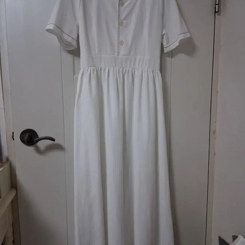[BUNJANG] White Long Dress / 화이트  롱원피스