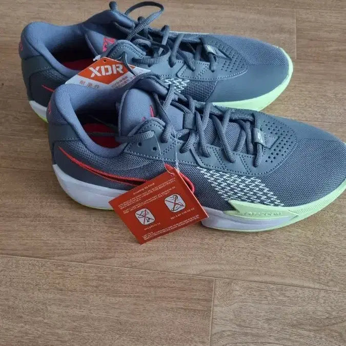 [BUNJANG] XIDR Basketball Shoes Grey Size 285 / XIDR 운동화 회색 새상품지티컷 285