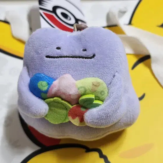 [BUNJANG] Pokemon Ditto Playground Ditto (Bold) Keychain / 메타몽 놀이터 각양각색  메타몽( 대담함) 키링