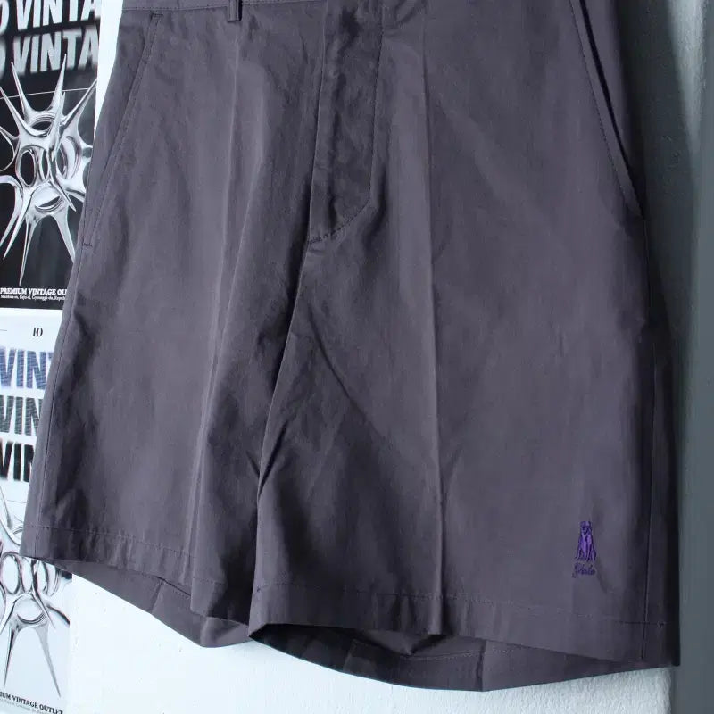 [BUNJANG] Yale Chino Shorts Charcoal / (S) 예일 반바지 팬츠 새상품 치노 차콜 에이징-2608