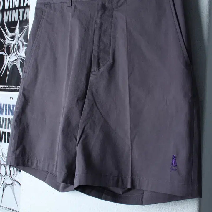 [BUNJANG] Yale Chino Shorts Charcoal / (S) 예일 반바지 팬츠 새상품 치노 차콜 에이징-2608