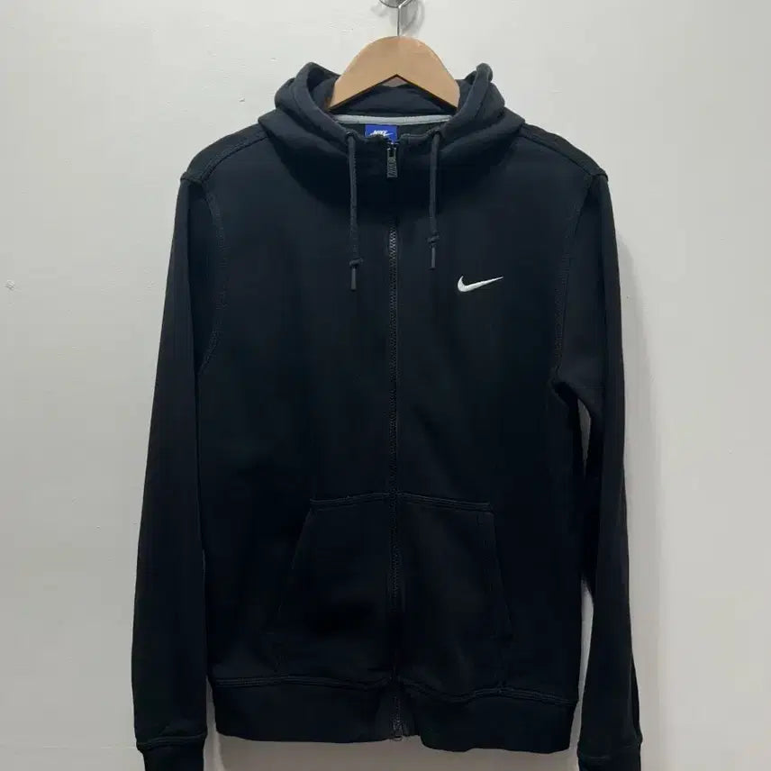 [BUNJANG] Nike Black Hooded Zip-Up Jacket L / 나이키 블랙 후드 집업 L