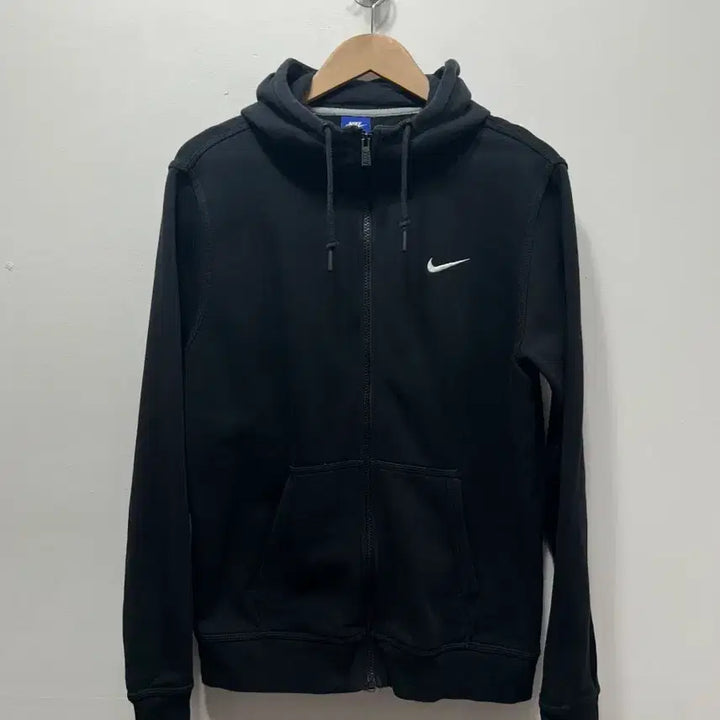 [BUNJANG] Nike Black Hooded Zip-Up Jacket L / 나이키 블랙 후드 집업 L