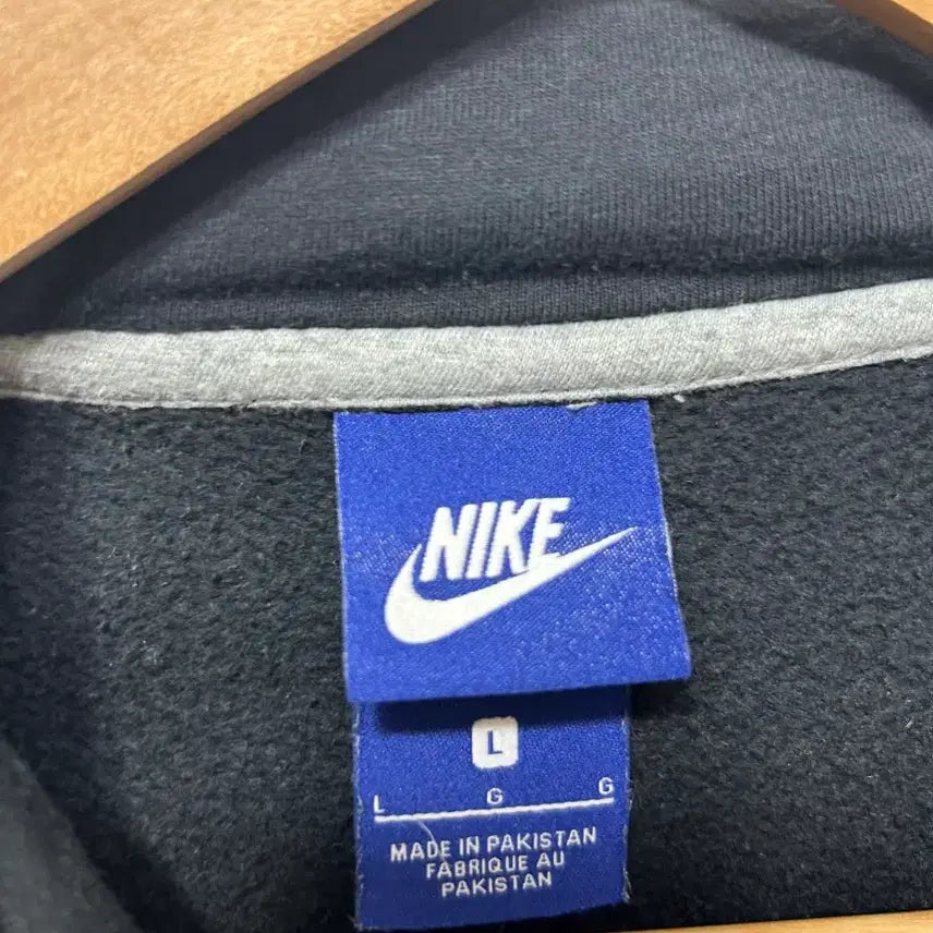 [BUNJANG] Nike Black Hooded Zip-Up Jacket L / 나이키 블랙 후드 집업 L