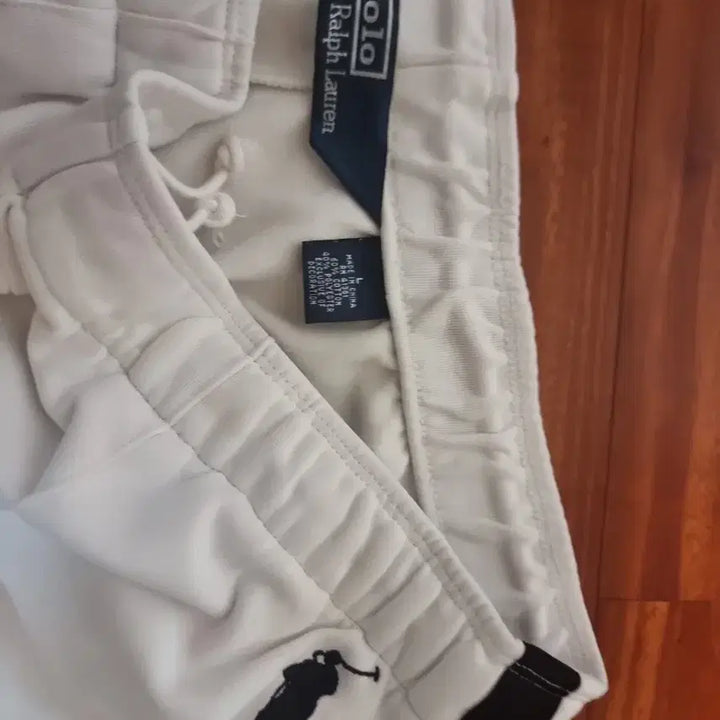 [BUNJANG] Polo Ralph Lauren White Track Pants / 폴로 랄프로렌 흰색 트랙 팬츠