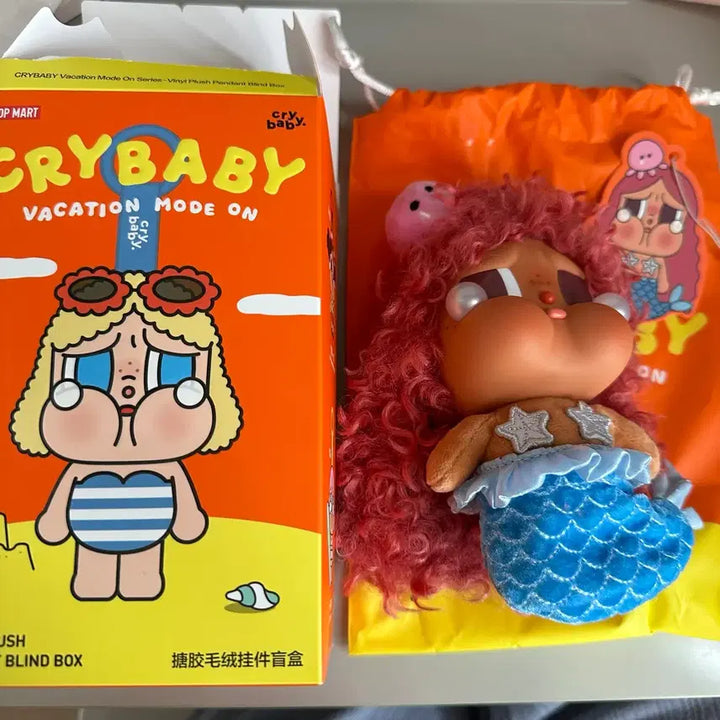[BUNJANG] Pop Mart CRYBABY Holiday Diary Mermaid Secret Figure / 정품 새상품) 팝마트 크라이 베이비 휴가일기 인어 시크릿