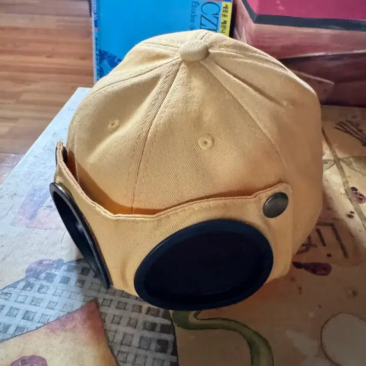 [BUNJANG] Handmade Gold Baseball Cap / 핸드메이드 캡모자 골드