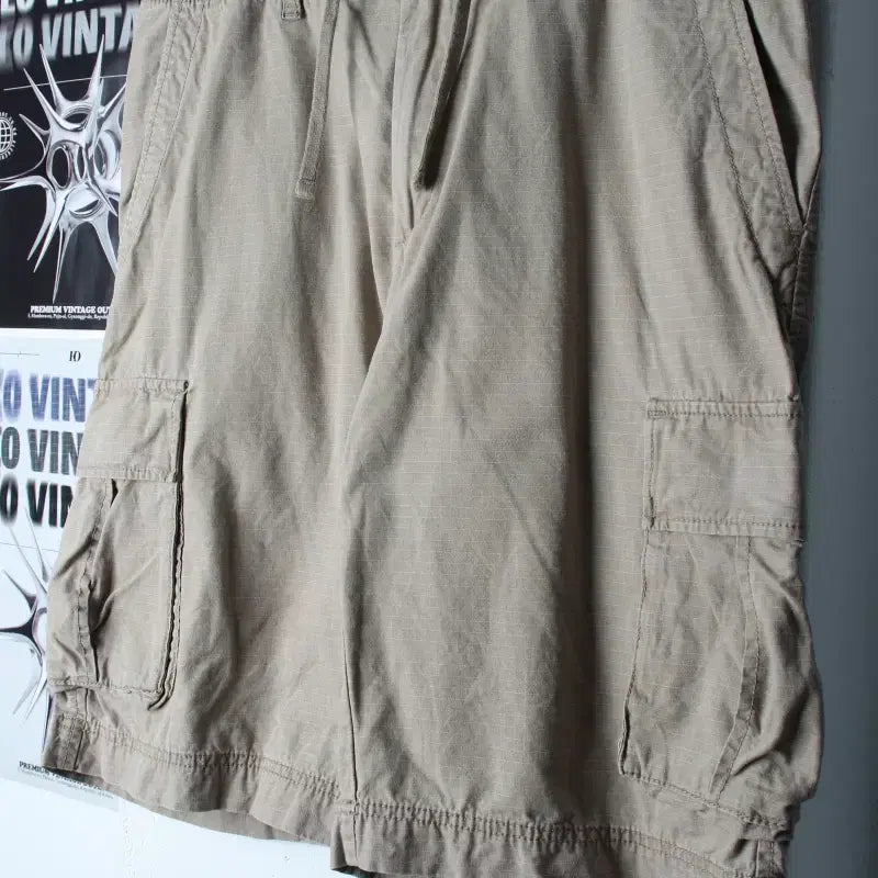 [BUNJANG] GAP Cargo Pants Beige Old School XL / (XL) 갭 반바지 팬츠 카고 베이지 올드스쿨-260A