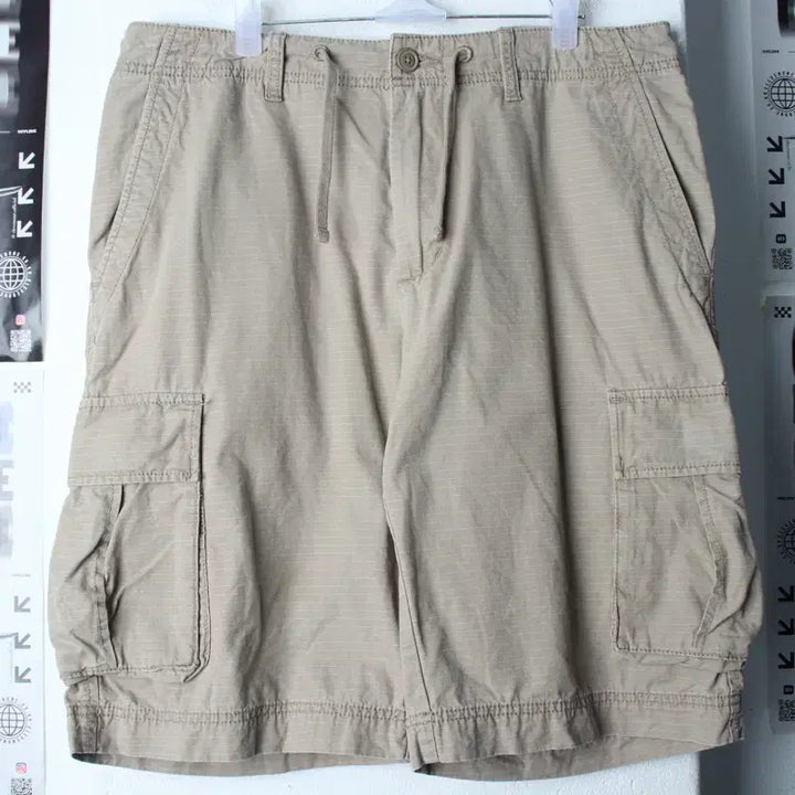 [BUNJANG] GAP Cargo Pants Beige Old School XL / (XL) 갭 반바지 팬츠 카고 베이지 올드스쿨-260A