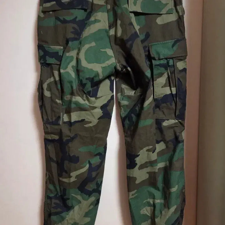 [BUNJANG] Woodland Pattern Military Cargo Pants / 밀리터리 카고 바지 우드랜드 패턴