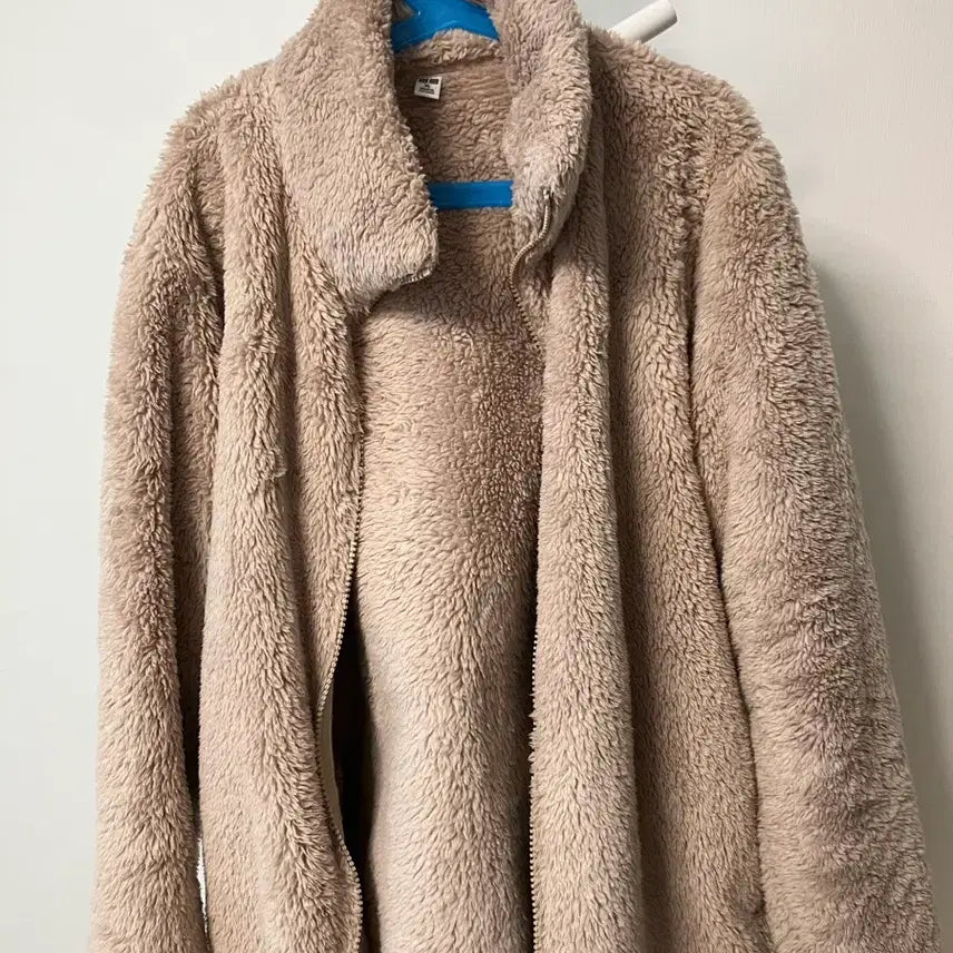[BUNJANG] Uniqlo Fleece Jacket XL Beige / 유니클로 후리스 XL 베이지