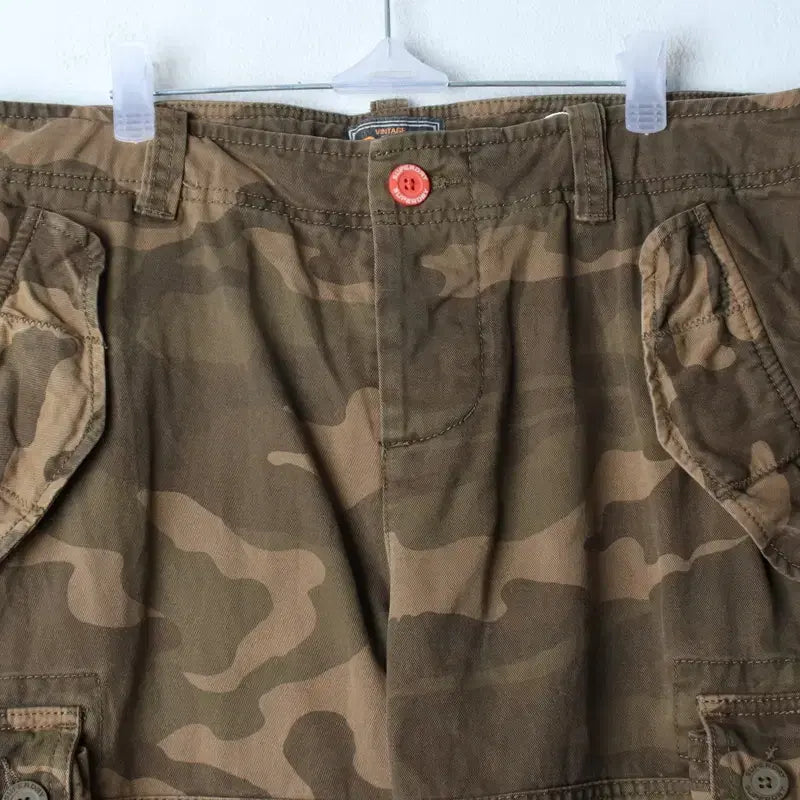 [BUNJANG] Superdry Cargo Shorts Camo XL-2XL / (XL-2XL) 슈퍼드라이 반바지 팬츠 빅사이즈 카모 카고-260B