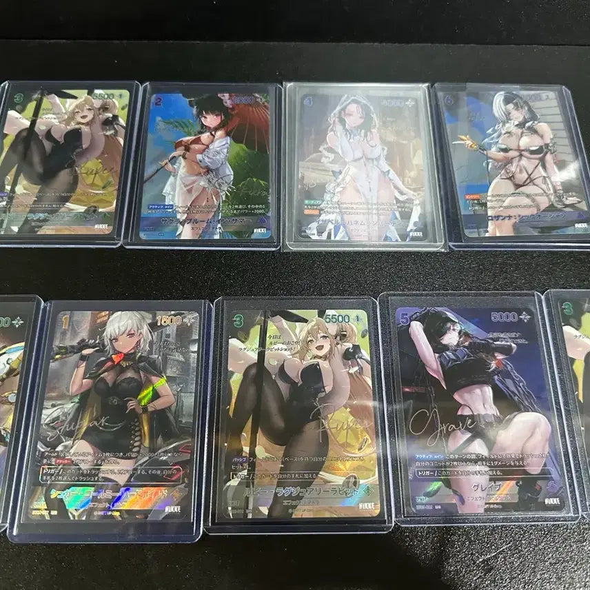 [BUNJANG] Nier Arena Nikke Japanese Signed Card Bundle Set / 니벨아레나 니케 일판 싸인카드 일괄 판매합니다.