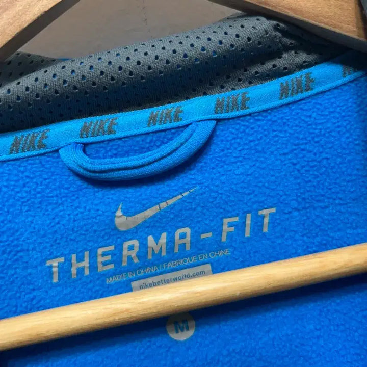 [BUNJANG] Nike Therma-FIT Blue Full Zip Hoodie - Medium / 나이키 써마핏 파란색 후드집업 M