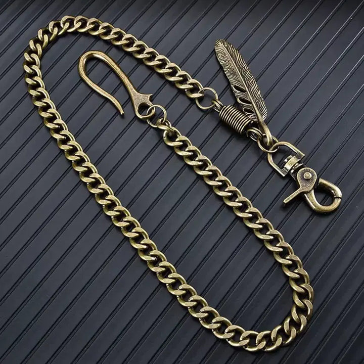 [BUNJANG] Vintage Style Gold Pants Chain / Wallet Chain / 빈티지 스타일 금색 바지 체인 / 월렛 체인