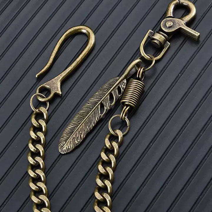 [BUNJANG] Vintage Style Gold Pants Chain / Wallet Chain / 빈티지 스타일 금색 바지 체인 / 월렛 체인