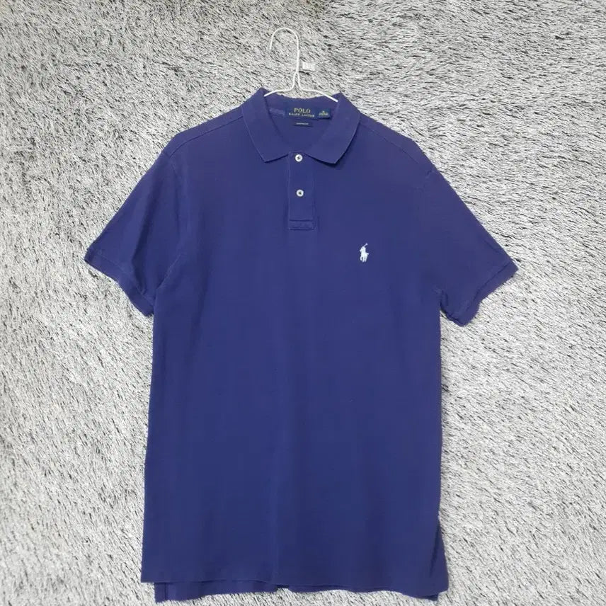 [BUNJANG] Polo Ralph Lauren Navy Short Sleeve Polo Shirt / 폴로 랄프로렌 네이비 반팔 폴로티 1001211