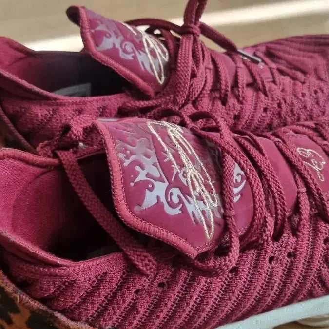 [BUNJANG] Nike LeBron Basketball Shoes Burgundy 290 / 나이키 르브론 농구화 버건디290