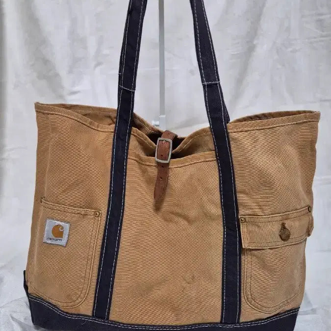 [BUNJANG] Carhartt Remake Duck Canvas Tote Bag / 칼하트 리메이크 토트백