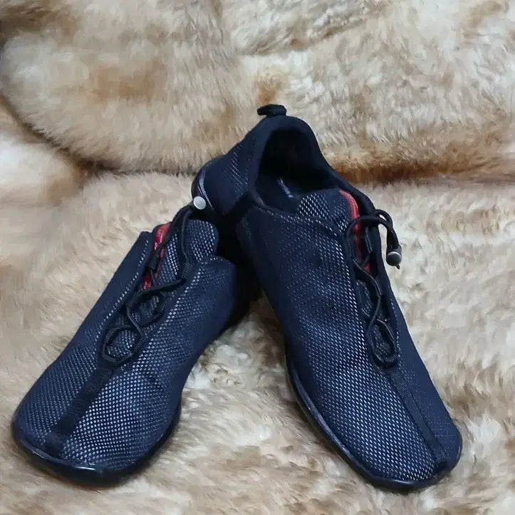 [BUNJANG] Prada Black Mesh Sneakers (Size 235) / 프라다 블랙 메쉬 운동화 235