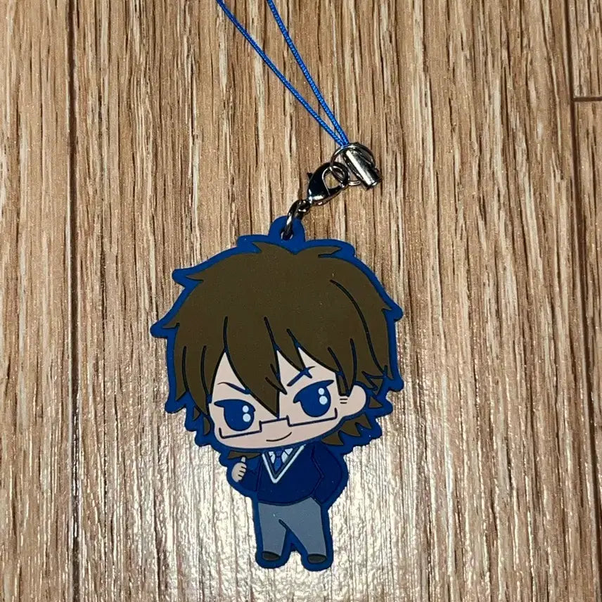 [BUNJANG] Diamond Ace Miyuki Kazuya Rubber Strap Keychain / 다이에이 미유키카즈야 러버스트랩 키링