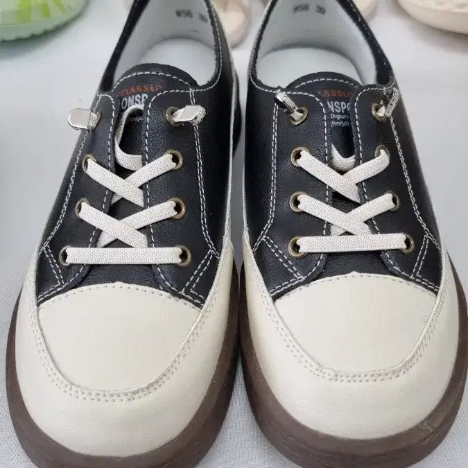 [BUNJANG] Color-Block Casual Sneakers for Women / 배색 여성 캐주얼 스니커즈 (225-250)