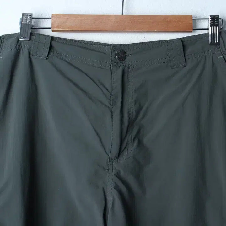 [BUNJANG] Columbia Cargo Nylon Shorts Green 2XL / (2XL) 컬럼비아 반바지 팬츠 빅사이즈 카고 그린 나일론-260E