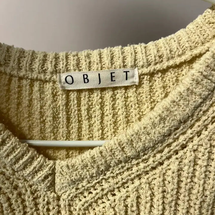 [BUNJANG] Objet Knit Top / 오브제 objet 니트