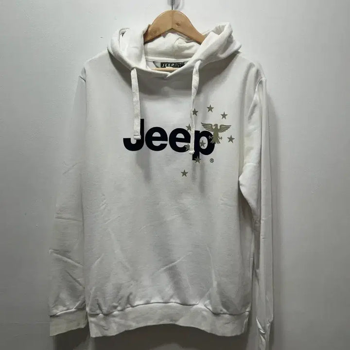 [BUNJANG] Jeep White Hoodie XL / Jeep 지프 화이트 후드티 XL