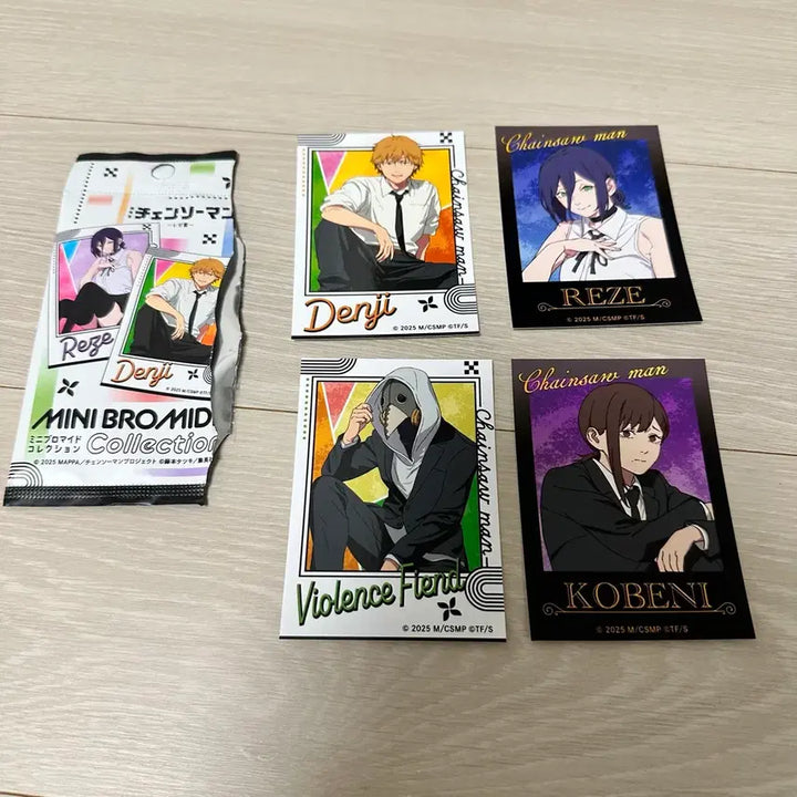 [BUNJANG] Chainsaw Man Region Bromide Photocard Bundle Set / 체인소맨 레저편 브로마이드 포토카드 일괄